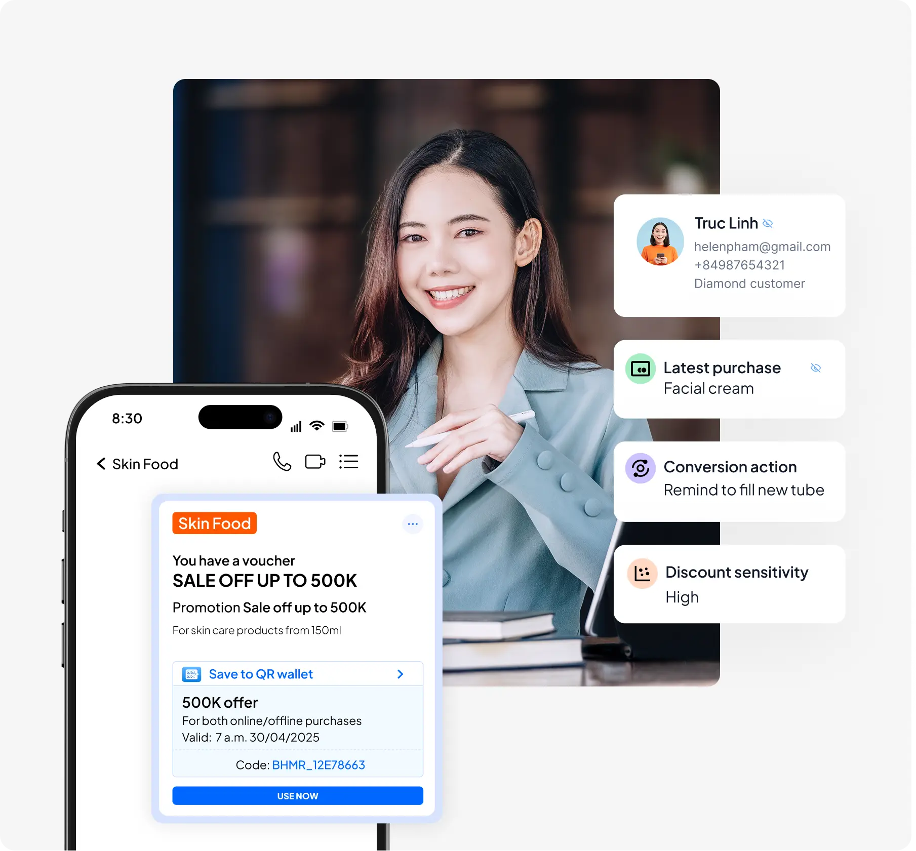 Personalized campaigns & segmentation