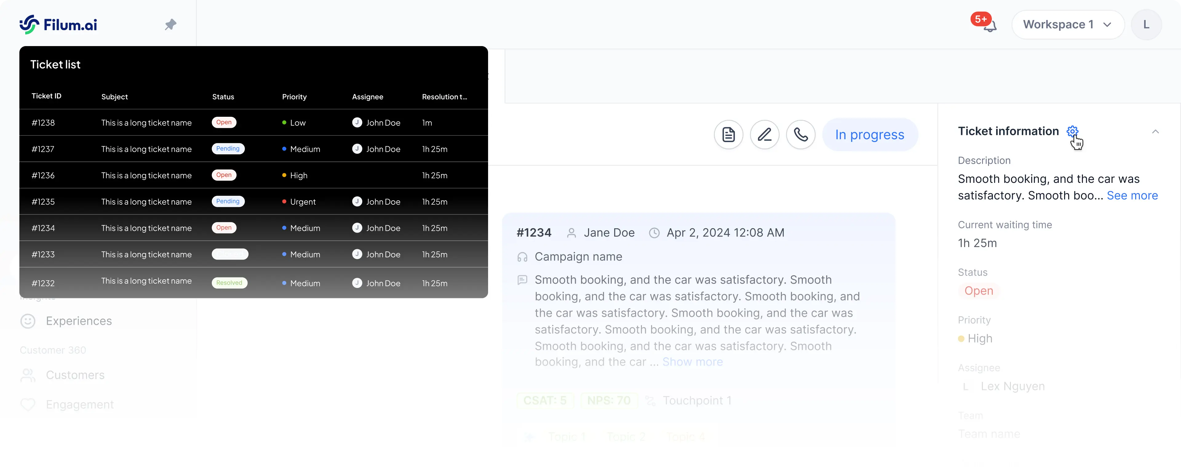 Hệ thống ticket hợp nhất