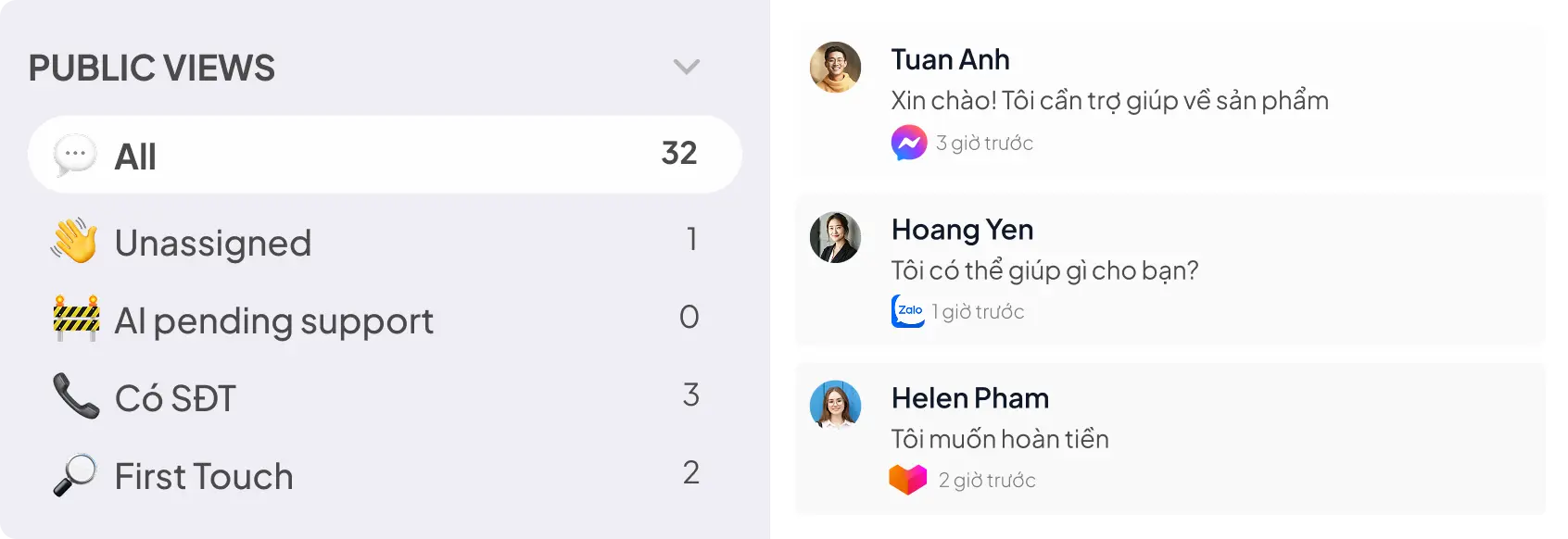Tất cả bắt đầu từ việc có mặt ở mọi nơi khách hàng hiện diện