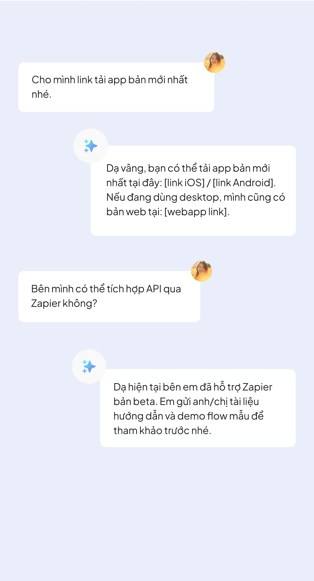 Xử lí 90% yêu cầu