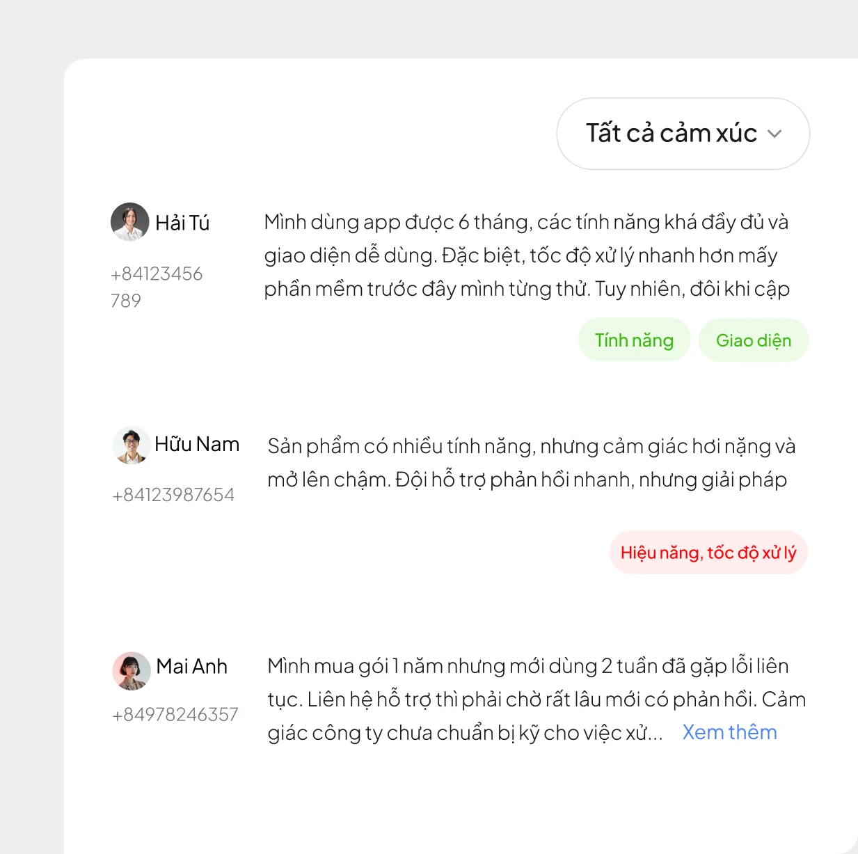 Bộ lọc lịch sử hội thoại
